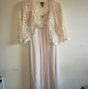 Long formal jacket dress